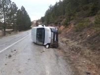 Emet'te Trafik Kazası Açıklaması 1 Yaralı