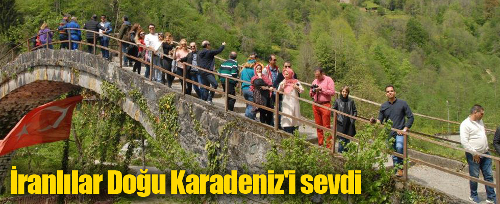 İranlılar Doğu Karadeniz'i sevdi