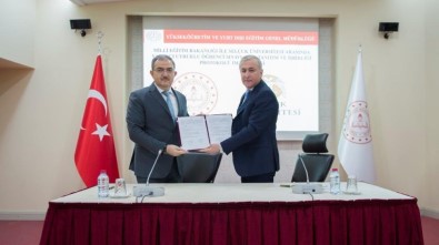 Selçuk Üniversitesi Ve MEB Arasında İş Birliği Protokolü