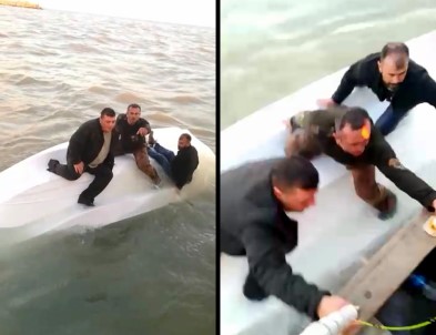 Alabora Olan Teknede Can Pazarı
