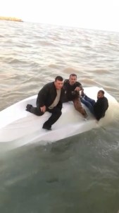 Antalya'da Alabora Olan Teknede Can Pazarı