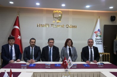 Başkan Çerçioğlu'ndan Nazilli Ticaret Odası'na Ziyaret