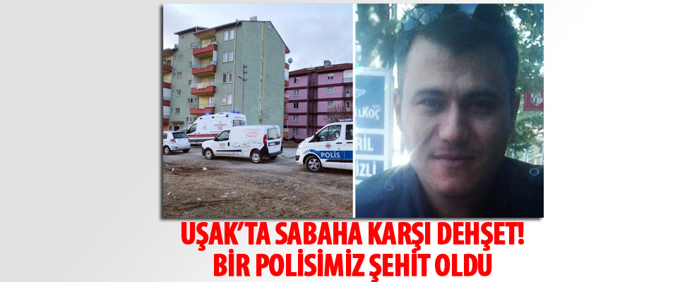 Dostunu rehin alan şahıs, polisi şehit etti