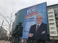 YıLBAŞı - Eskişehir'de AK Parti Adayının Seçim Afişi İndirildi