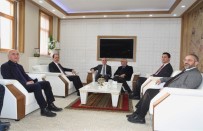 İLAHİYAT FAKÜLTESİ - İçişleri Bakan Yardımcısı Erdil'den Rektör Coşkun'a Ziyaret