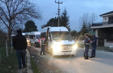 Jandarma'dan Servis Araçlarına Sıkı Denetim