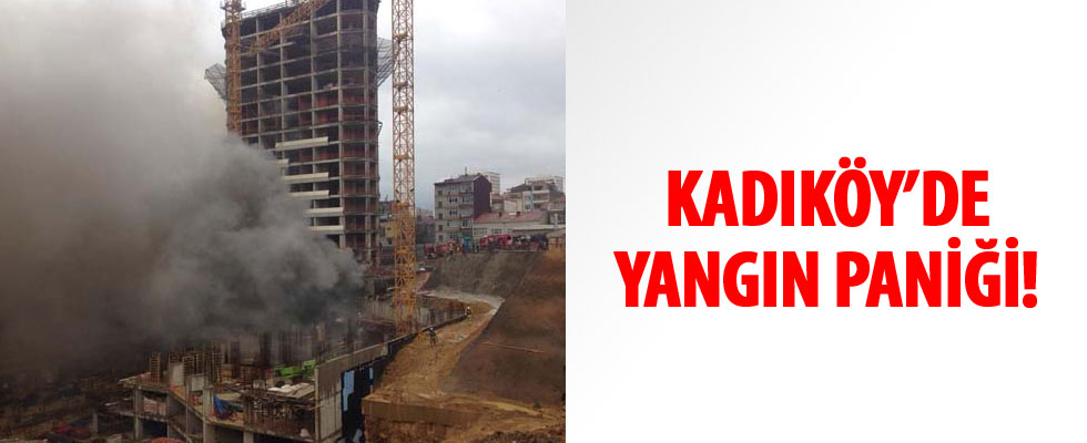 Kadıköy'de yangın