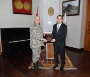 KIŞ TATBİKATI - Kara Kuvvetleri Komutanı Dündar'dan Vali Öksüz'e Ziyaret