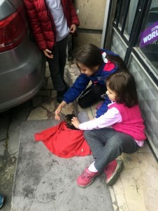 Sakarya'da Soğuk Havada İnsanın İçini Isıtan Görüntü