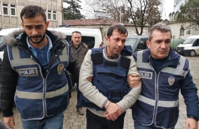 Samsun'da Cinayet Zanlısı Çelik Yelekle Adliyeye Çıkarıldı