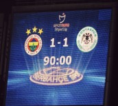 KONYASPOR - Fenerbahçe, 10 Kişilik Konyaspor İle Berabere Kaldı