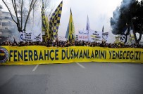KONYASPOR - Fenerbahçeli Taraftarlar TFF'ye Tepki İçin Yürüdü