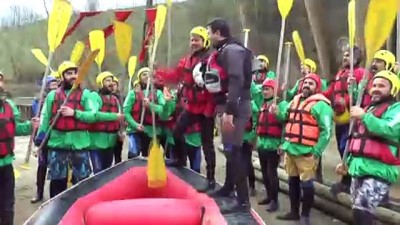 Melen Çayı'nda Rafting Sezonu Açıldı