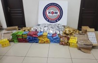 Mersin'de Yarım Ton Kaçak Nargile Tütünü Ele Geçirildi