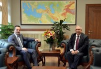SAKARYA VALİSİ - Sakarya Valisi Nayir İle Bilecik Valisi Şentürk Bir Araya Geldi