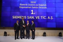 İHRACAT ŞAMPİYONLARI - Siemens Türkiye 2018 Yılında En Çok İhracat Yapan Firma Oldu