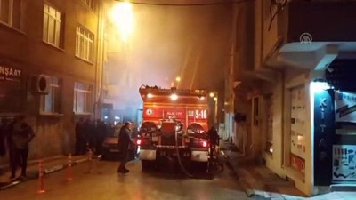 Sinop'ta Ev Yangını