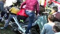 Anadolu Otoyolu'nda Zincirleme Trafik Kazası Açıklaması 4 Yaralı Haberi