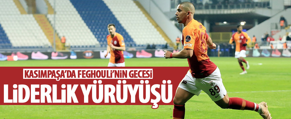 Galatasaray, Kasımpaşa deplasmanını kayıpsız geçti