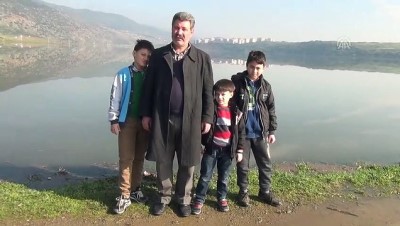 Gaziantep'te Fevzipaşa Gölü 7 Yıl Sonra Yeniden Doldu