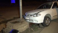 Kırıkkale'de Sürat Kaza Getirdi Açıklaması 2 Yaralı