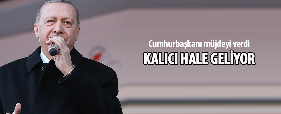 Cumhurbaşkanı Erdoğan: Bedelli askerlik uygulamasını kalıcı hale getiriyoruz