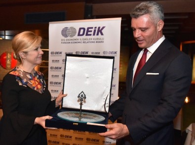 DEİK, Hırvatistan Cumhurbaşkanı Kitarovic'i Ağırladı