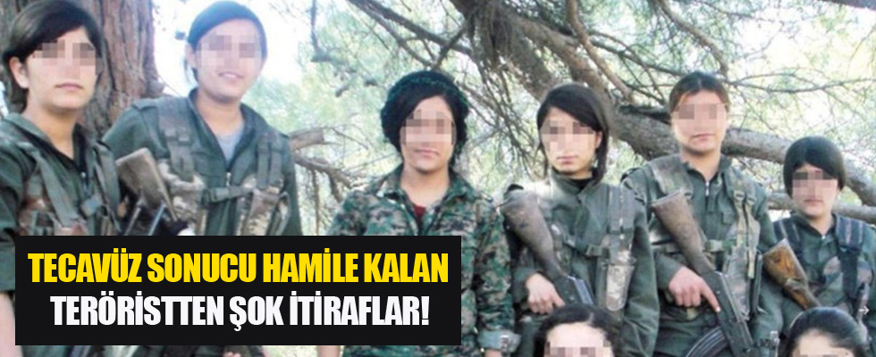 Teslim olan teröristten şok itiraflar...