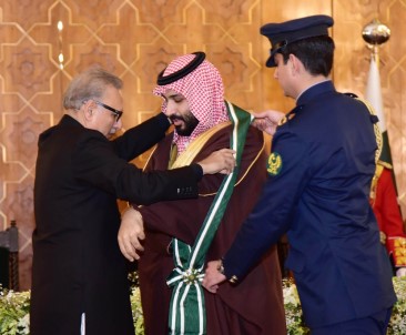 Prens Selman'a Pakistan'ın En Yüksek Sivil Nişanı