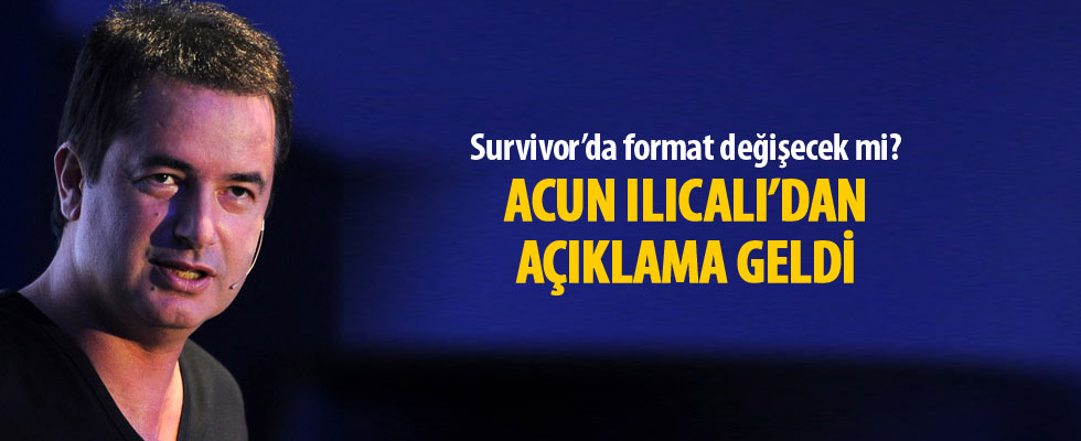 Survivor'da format değişecek mi? Acun Ilıcalı yanıtladı