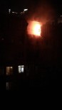 İTFAİYE MERDİVENİ - Şişli'de 4 Katlı Binada Korkutan Yangın