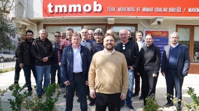 TMMOB Üyeleri, Yazıcı'dan Trafik Ve Yapı Denetimi Sorunlarını Çözmesini İstedi