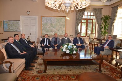 Vali Deniz Demirci Heyetini Kabul Etti