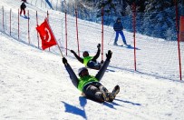 TÜRK BAYRAĞI - 4. Ilgaz Dağı Geleneksel Kızak Yarışları Sona Erdi