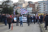 ORTAHISAR - Trabzon'da TFF Protestosu