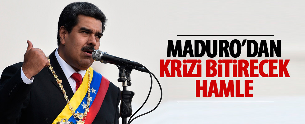 Maduro'dan dikkat çeken karar