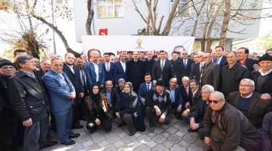 Başkan Altay Ve İl Başkanı Angı, Hüyük Ve Derebucak'ta