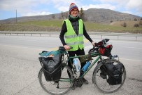 MEMUR - Bisikletiyle Japonya'ya Giden İngiliz, Türkiye Rotasında