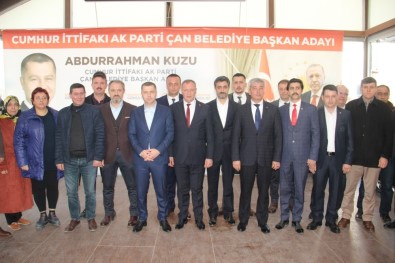 Çan'da Cumhur İttifakı'nın Adayı Abdurrahman Kuzu