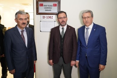 Fırat Yılmaz Çakıroğlu'nun Adı Ege Üniversitesinde Yaşatılacak