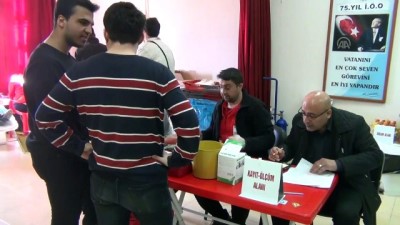 Gaziantep'te Veli Ve Öğretmenlerden Kan Bağışı
