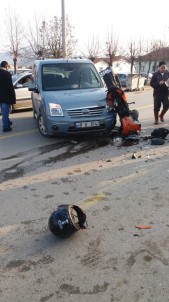 Köyceğiz'de Otomobille, Motosiklet Çarpıştı Açıklaması 1 Yaralı