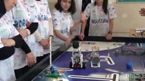 CEYHUN DİLŞAD TAŞKIN - Siirtli Kız Öğrenciler Tasarladıkları Robot İle Ödül Aldı