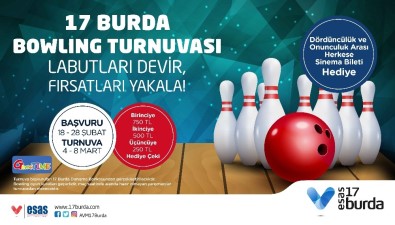 17 Burda'da Bowling Turnuvası Heyecanı