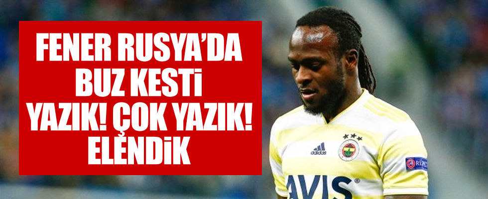 Fenerbahçe buz kesti