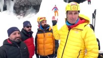 TUNÇ FINDIK - Van'daki Buz Şelalesi Ünlü Dağcıları Ağırlıyor