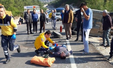 Datça'da Trafik Kazası Açıklaması 4 Yaralı