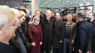 İçişleri Bakanı Erzincan'da Esnafı Ziyaret Etti