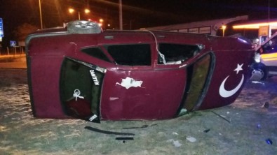 Kahramanmaraş'ta Otomobil Takla Attı Açıklaması 1 Ölü, 1 Yaralı