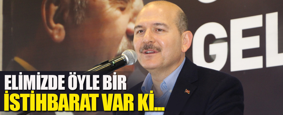 'Elimizdeki istihbaratları bilselerdi...'